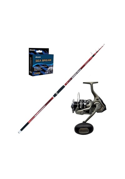 Okuma Acuador 8000 - Remixon Falcon 420cm Surf Olta Seti