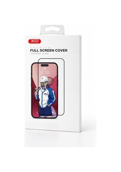 İphone 15/16 Uyumlu Premium Temperli Cam Ekran Koruyucu - Full Screen Cover Parmak İzi Bırakmaz