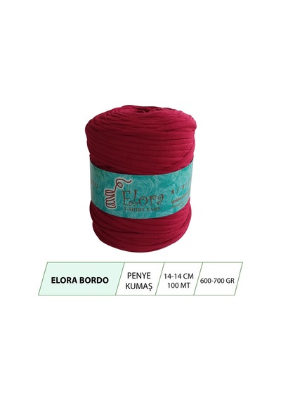 Elora Bordo Penye Kumaş Örgü Ipi