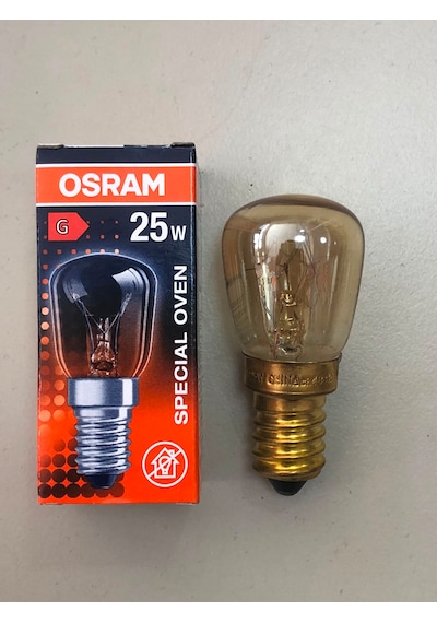 10 Adet Osram 25w E 14 Fırın Ampülü 300 Derece