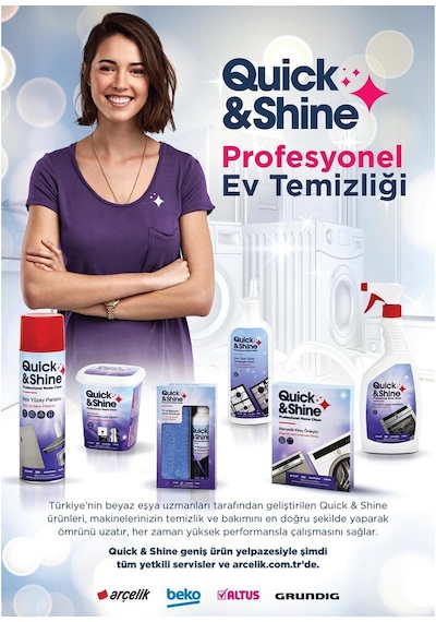 Quick&Shine Arçelik Beko Grundig Altus Uyumlu Manyetik Kireç Önleyici - 344724405