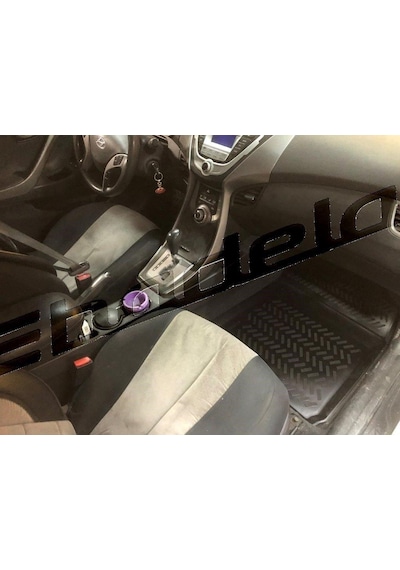 Hyundai Elantra Havuz Paspas Kaucuk Kokusuz Tam Uyumlu 3d Siyah