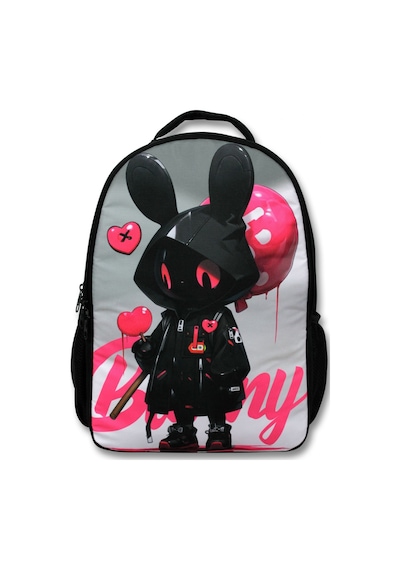 Ümit Çanta Erkek Çocuk Okul Sırt Çantası - Bunny - Siyah Pembe - 5106 7 Yaş Ve Üzeri Siyah - Pembe