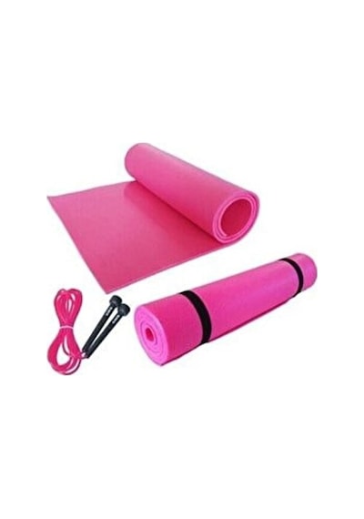 Peme Pilates Minderi&yoga Egzersiz Matı 6mm Atlama Ipi Karışık