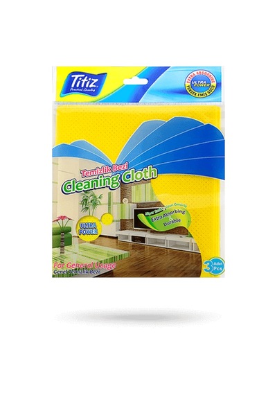 Titiz TP-701 Temizlik Bezi 3 Adet Sarı 30 x 40 CM