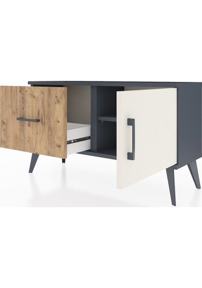 Arges Şifonyer Tek Raflı Tek Çekmeceli Tek Kapaklı 88x30x48 Antrasit-aytaşı/çam Aytaşı/çam Arges Şifonyer Tek Raflı Tek Çekmeceli Tek Kapaklı 88x30x48 Antrasit-aytaşı/çam Aytaşı/çam