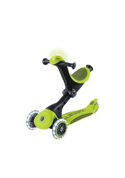 Globber Go Up Deluxe Işıklı Scooter Yeşil 748-606