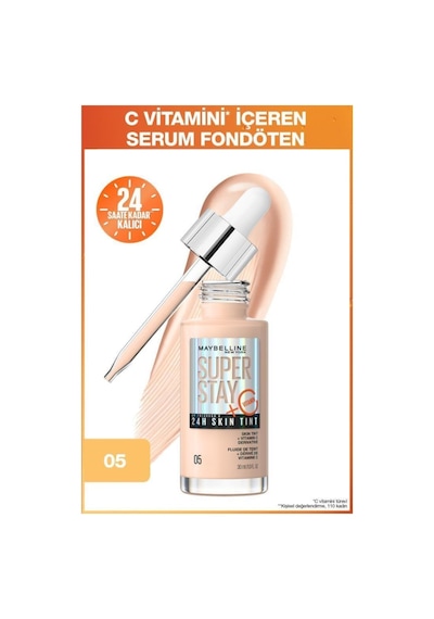Maybelline New York Super Stay Skin Tint Fondöten 05
