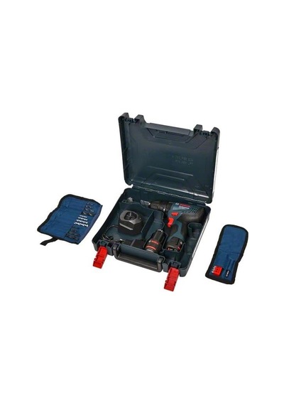 Tr Gsb 120-lı Akülü Darbeli Delme Vidalama Makinesi + 23 Parça Vidalama Seti 12 Volt, 2 X 2,0 Ah Akü, Şarj Cihazı