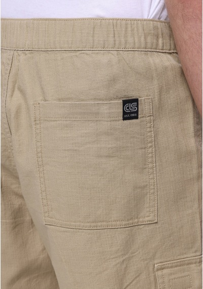 Colin's Colins Regular Fit Orta Bel Düz Erkek Bej Şort Cl1074525 Q1.v2 Dbg Bej