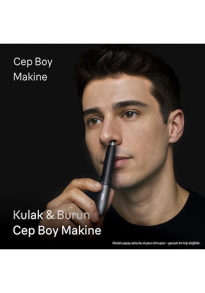 Braun Kulak Ve Burun Düzeltici, Cep Boyutu, Çift Bıçak, Skingentle, En20