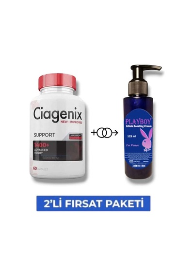 Ciagenix Erkek Özel Ürün 60'lı Destekleyici Mucizevi Kadın Lib.ido Arttırıcı Krem 125 Ml