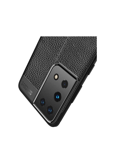 Galaxy S21 Ultra Kılıf Zore Niss Silikon Kapak Lacivert