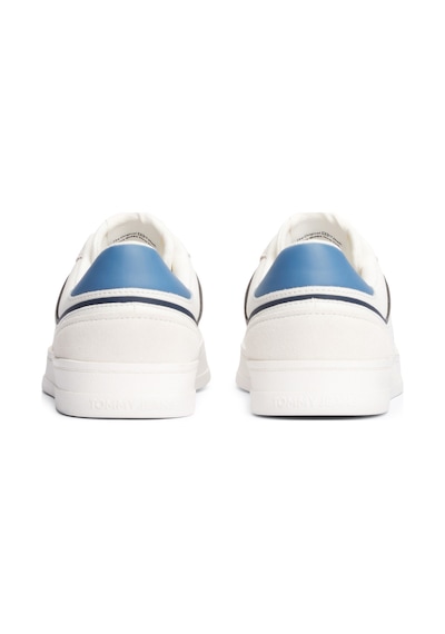 Tommy Hilfiger The Greenwıch Leather Beyaz Erkek Sneaker Beyaz-a Mavı