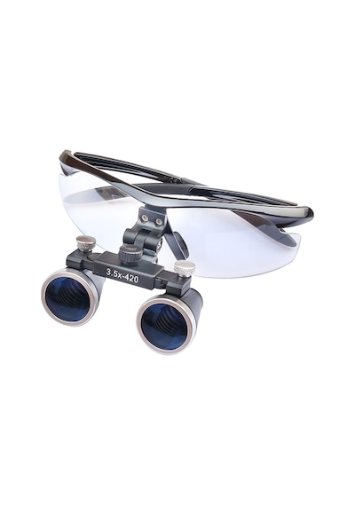 Nikula-3.5x-420mm Diş Cerrahi Gözlük Lens Büyüteç,taşıma Çantalı Lisinya