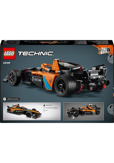 LEGO® Technic NEOM McLaren Formula E Yarış Arabası 42169 9+ Yaratıcı Oyuncak Yapım Seti - 452 Parça