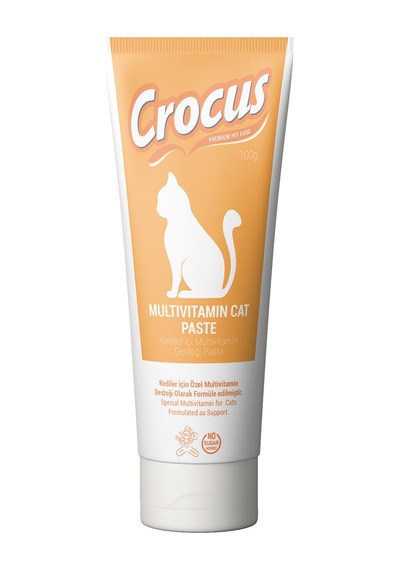 Cosmotex Crocus Kedi Multivitamin Macun 100 Gram