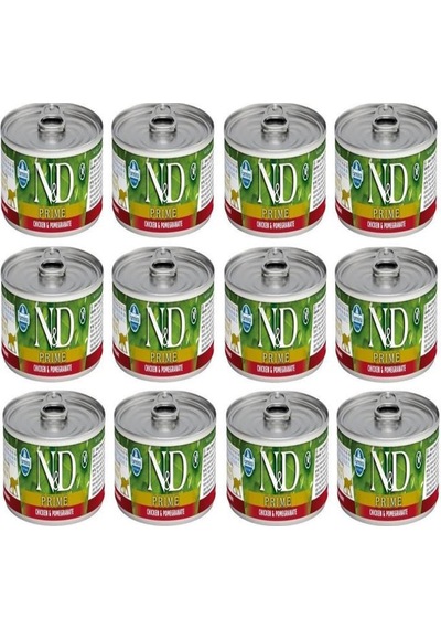 N&D Prime Tavuk ve Narli Yavru Kedi Konservesi 12 x 70 G
