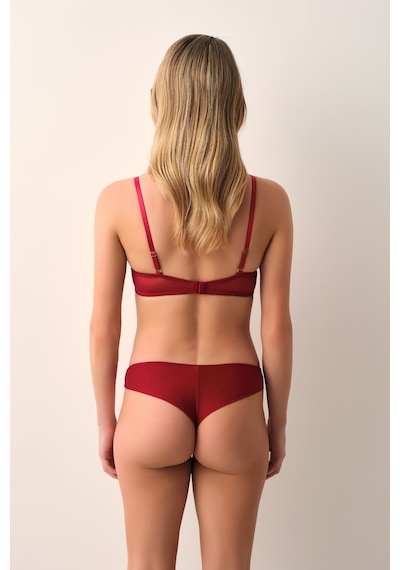 Suwen Passion Dantelli Brazilian String Külot St4451602b102 Bordo