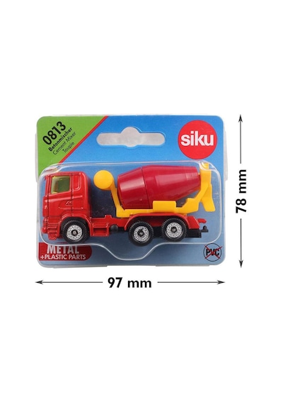 Siku 0813 Cement Mıxer Metal Plastik Oyuncak Beton Mikseri
