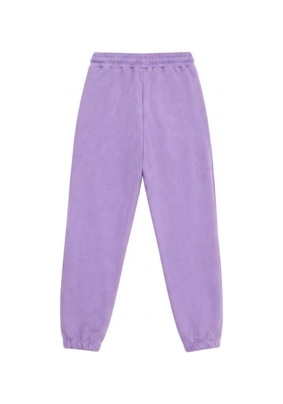 Pina Kids Kız Çocuk İki İplik Çift Cepli Lastikli Paça Eşofman Altı Esf7033 Lila