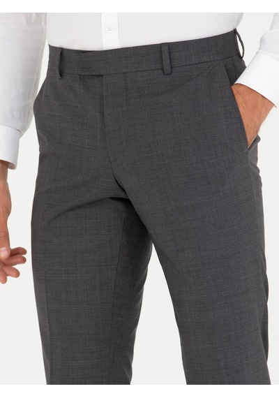 Cacharel Füme Slim Fit Kumaş Pantolon Gri