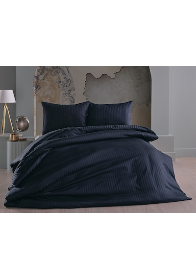 Saten Artline Nevresim Takımı Çift King Size - Siyah