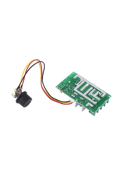 20A DC 10-60V PWM Motor Hız Kontrol Anahtarı Yüksek Güç Hız Kartı Sürücü Modülü Ayarlanabilir