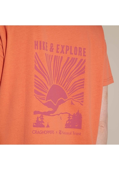 Craghoppers Bistort Ss Kadın T-shirt-turuncu