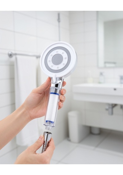 Kireç Filtreli Duş Başlığı 1/2" Ölçü Diğer