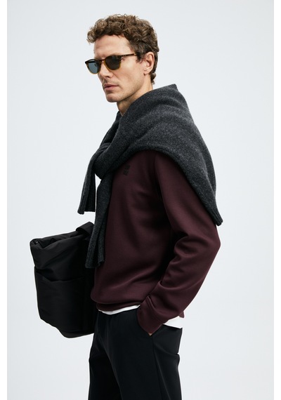 Lufian Grand Erkek Sweatshirt 112030192 Mor