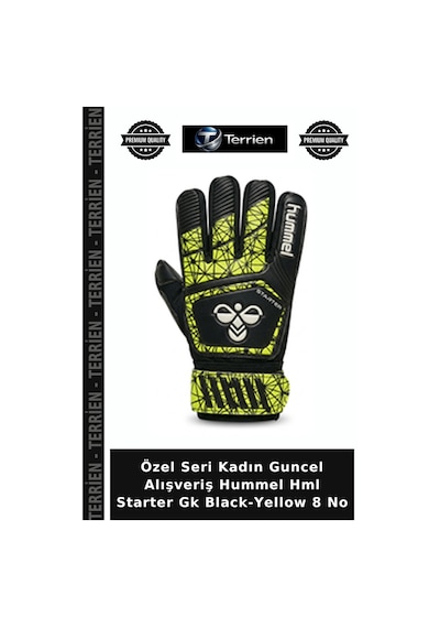 Özel Seri Kadın Guncel Alışveriş Hummel Hml Starter Gk Black-yellow 8 No Diğer