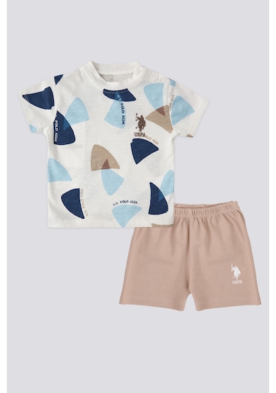 U.S. Polo Assn. U.s. Polo Assn Erkek Bebek Krem Takım 5274-43532 Krem