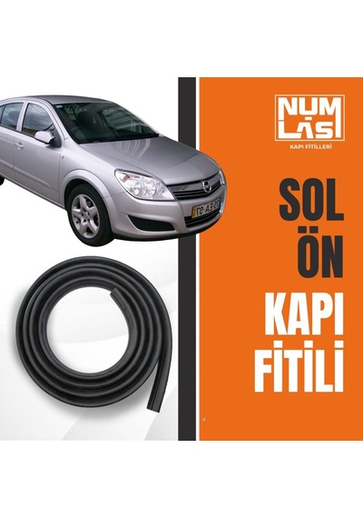 Opel Astra H Sol Ön Kapı Fitili-a Kalite-numlas-nm6752