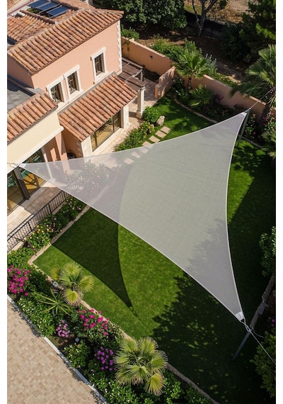 Yarasa Model Jüt Üçgen Gölgelik Tente - 4m X 4m X 5.5m 180gr/m² File Kumaş %95 Uv Koruma Bahçe, Teras, Balkon Gölgelik Estetik Yarasa Tipi Tasarım Krem, Yeşil, Gri, Mavi, Turuncu Gri Diğer Yarasa Model Jüt Üçgen Gölgelik Tente - 4m X 4m X 5.5m 180gr/m² File Kumaş %95 Uv Koruma Bahçe, Teras, Balkon Gölgelik Estetik Yarasa Tipi Tasarım Krem, Yeşil, Gri, Mavi, Turuncu Gri Diğer
