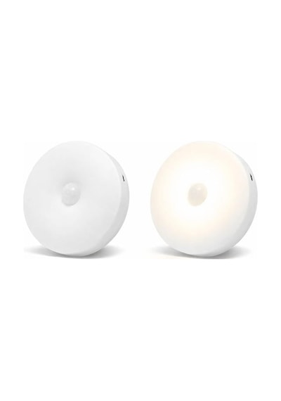 2 Li Set Sensörlü Led Kabin Işığı Gece Lambası 1,5w 4000k Doğal Beyaz 150 Lümen Usb Şar