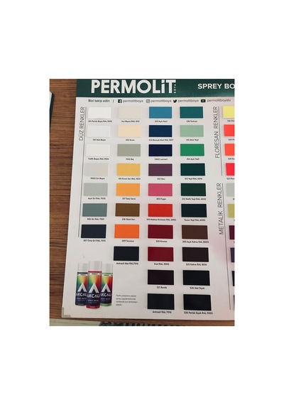 Akçalı Mat Beyaz 501 Alüminyum-ahşap-plastik-demir-metal-sprey Boyama 400 Ml Akçalı Mat Beyaz 501