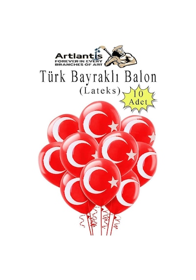 Balon Renkli Lateks 10 Adet Renkli Balon 10'' Canlı Renkler Parti Doğum Günü Süsleme Malzemeleri Balon 26 Cm
