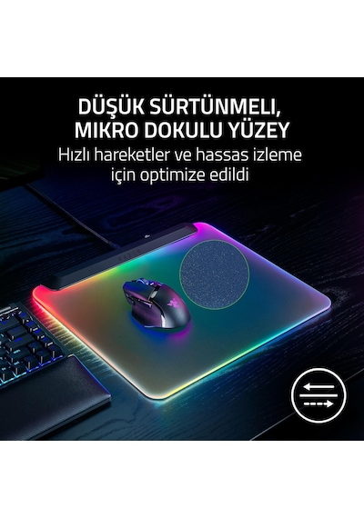 Razer Firefly V2 Pro - Rgb Arkadan Aydınlatmalı Oyun Mouse Matı -
