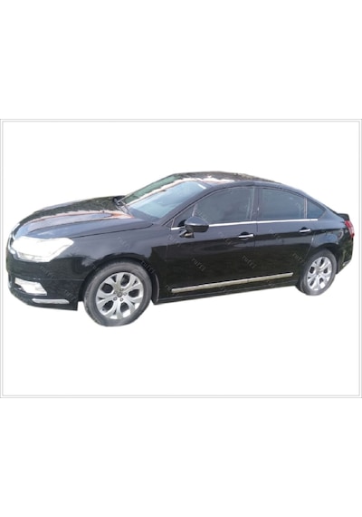 Citroen C5 Krom Cam Çıtası 6 Prç. 2008 Üzeri P. Çelik