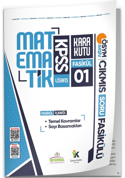 2026 Kpss Matematik Kara Kutu 1.fasikül Ösym Çıkmış Soru Temel Kavramlar Sayı Basamakları Modülerset