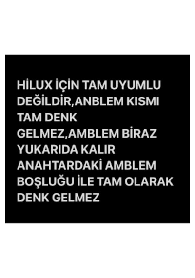 Toyota Chr C-Hr Camry Corolla Cross Prius Prado Rav4 Hilux Uyumlu Kılıf