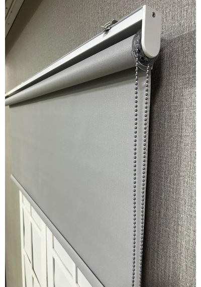 Genel Stor Perde İthal Mat Polyester P1080, Açık Gri, 190 X 260