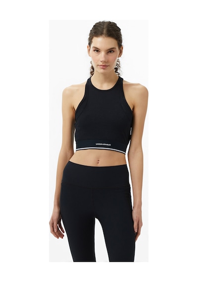 Under Armour Meridian Rib Antrenman Branded Kadın Siyah Koşu Atlet 1389641 2800282
