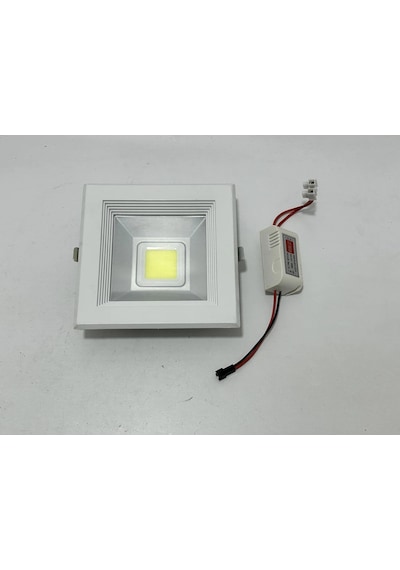 Global K2 Kdl-321 Cob Ledli Kare Tavan Lambası 10w 6500k