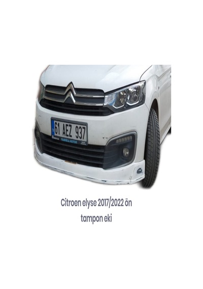 Citroen C Elysee Ön Ek Makyajlı Kasa +2018 & Sonrası Tam Uyumlu Boyasız Fiberplus - 726801091