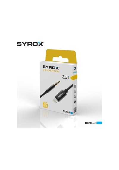 Syrox Dt24l-j Lıghtnıng Aux Dönüştürücü