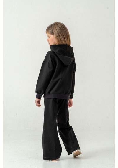 Xo Kids Kız Çocuk Alt Üst Takım 7-10 Yaş 52015 Siyah