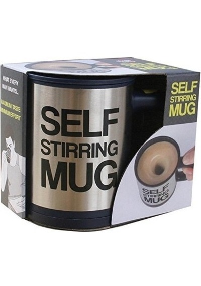 Karıştırıcı Özellikli Mikser Kupa Bardak Self Stirring Mug Çok Renkli