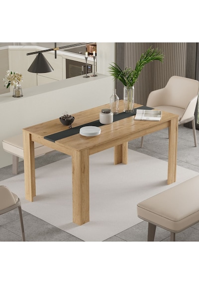 Aven Yemek Masası 140x80 Sepet-beyaz Ave22-sa Antrasit